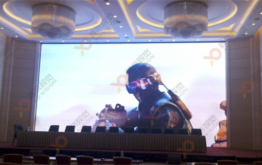 武警總隊?wèi)魞?nèi)高清LED顯示屏