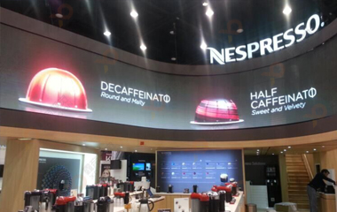 美國(guó)內(nèi)弧LED顯示屏項(xiàng)目