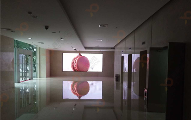 廣州某機關(guān)戶內(nèi)LED全彩顯示屏項目