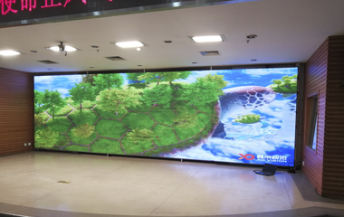 廣州大學(xué)戶內(nèi)高清屏項(xiàng)目