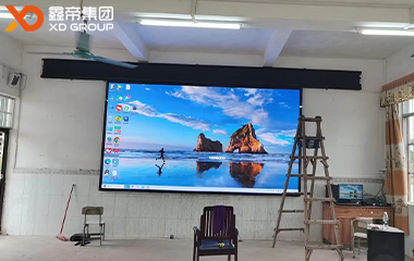 廣西桂平某學(xué)校高清LED屏項(xiàng)目